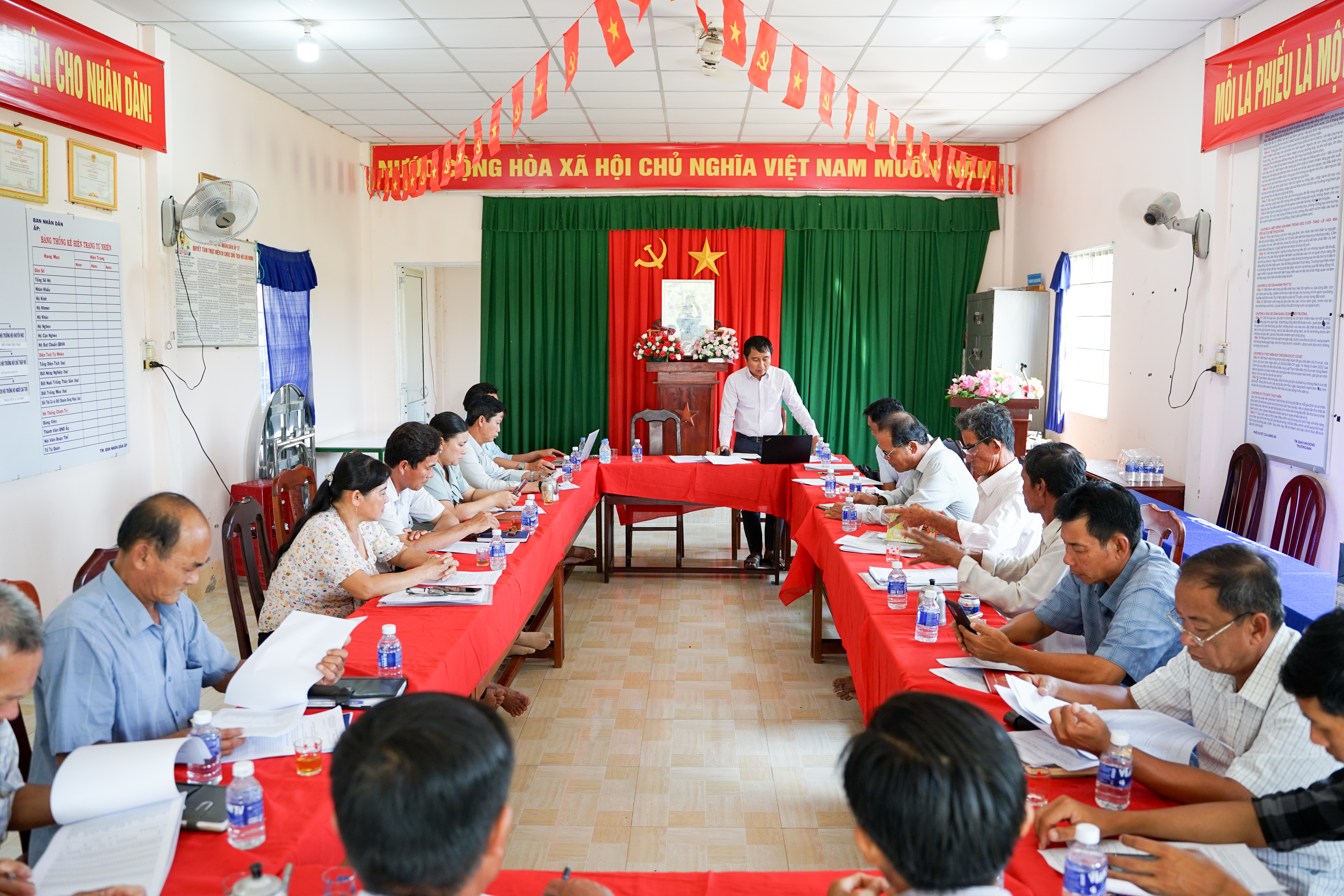 Hội Nông dân xã Long Hữu sơ kết công tác quý I, triển khai nhiệm vụ quý II năm 2026