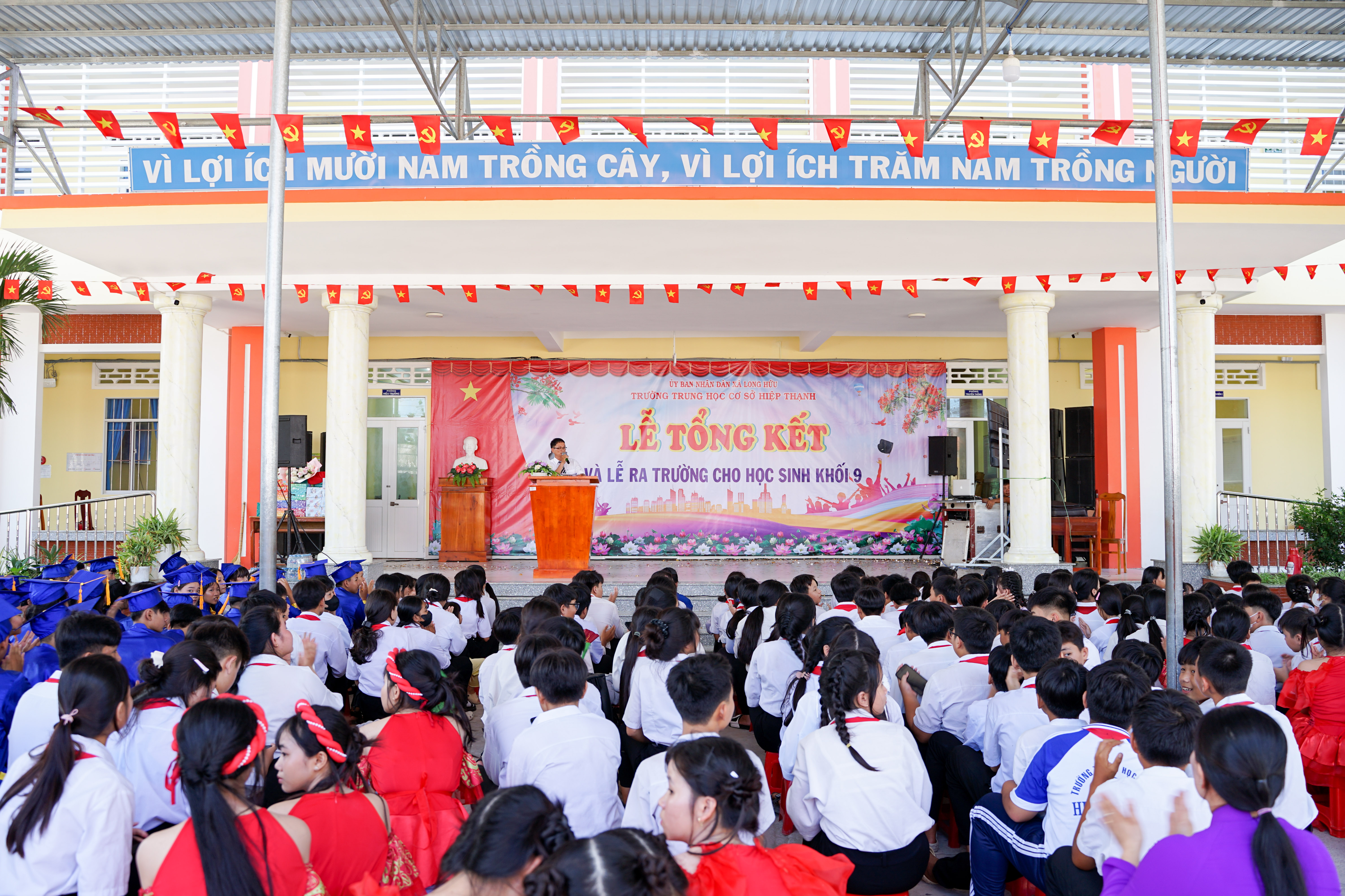 Trường THCS Hiệp Thạnh tổng kết năm học 2025 – 2026