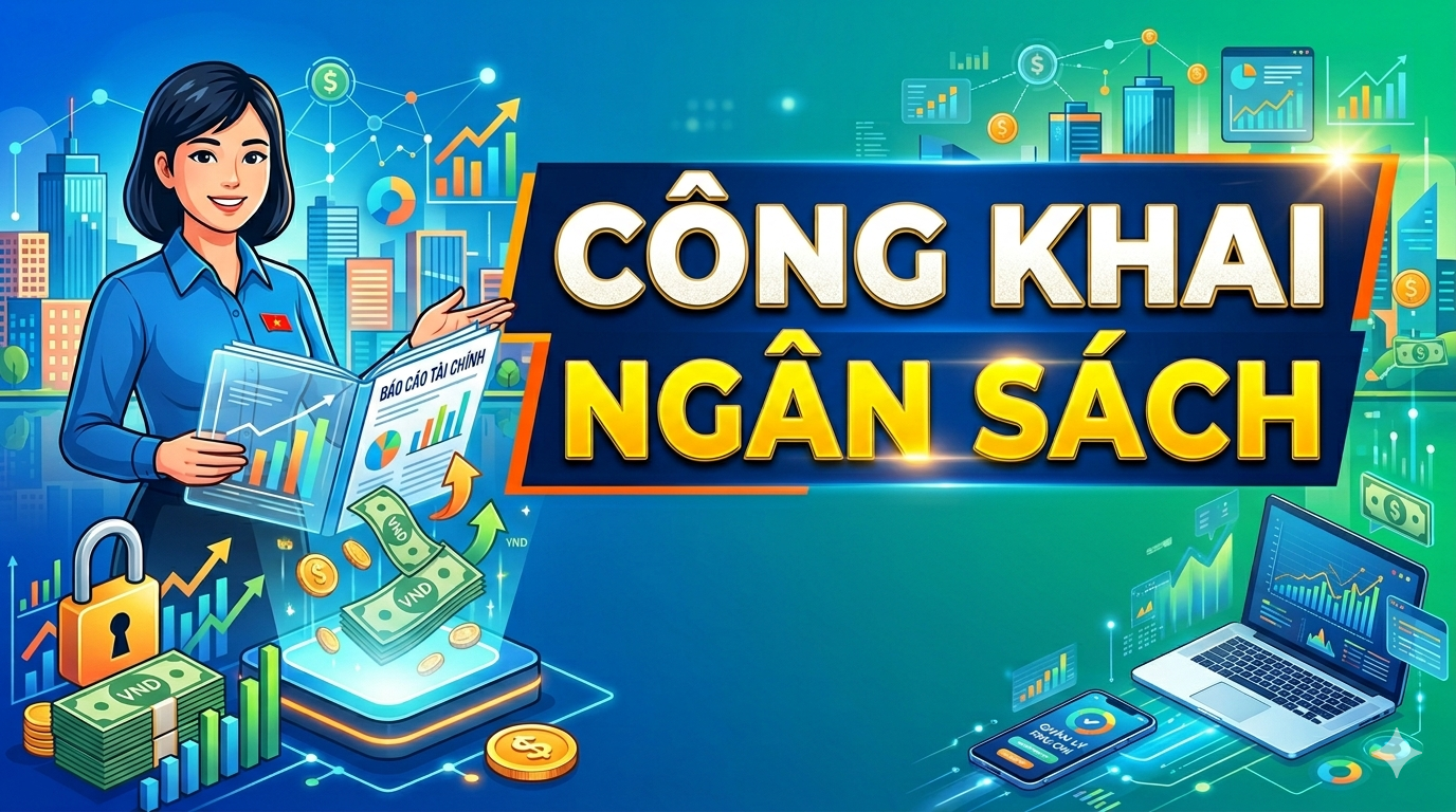 Công khai thuyết minh tình hình thực hiện Dự toán Ngân sách xã quý I năm 2026