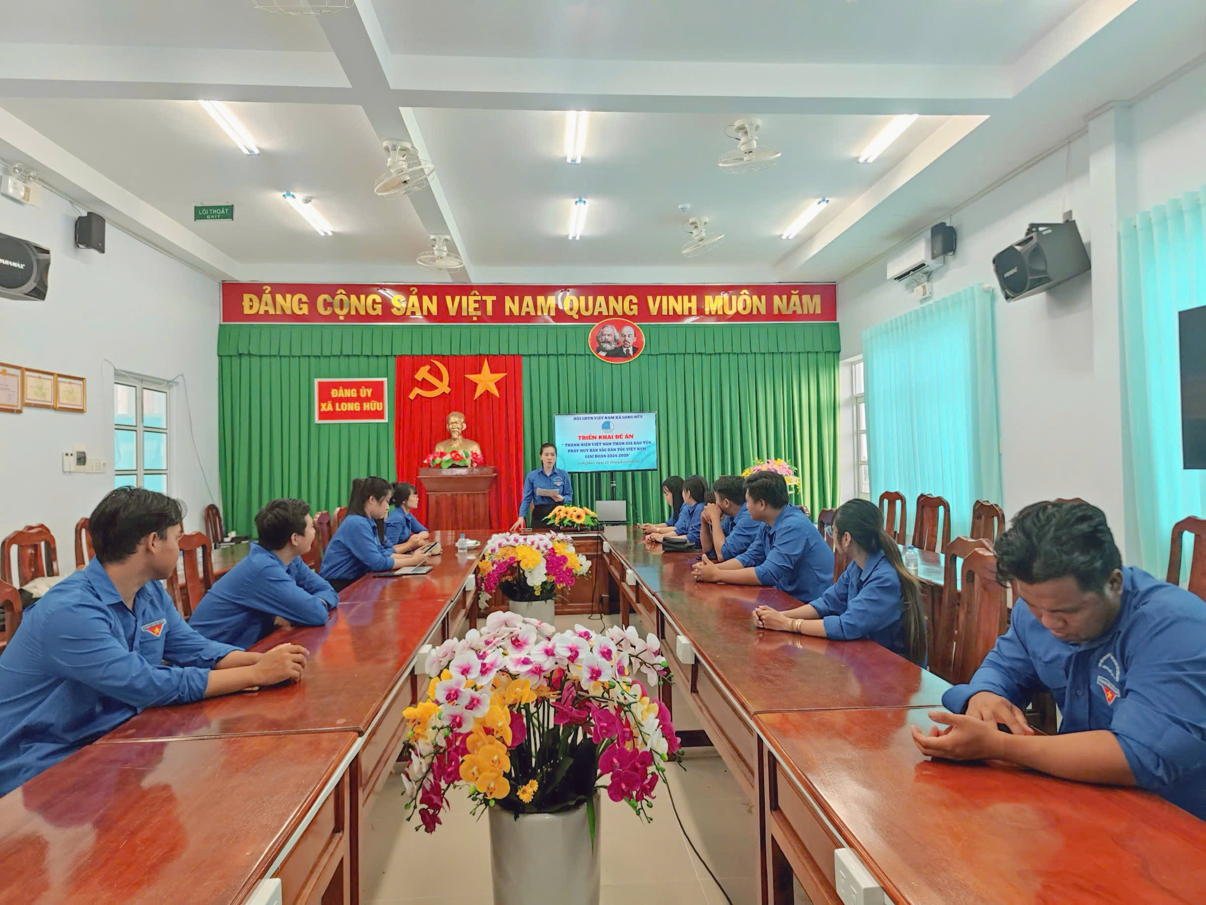 Hội LHTN Việt Nam xã Long Hữu triển khai Đề án“Thanh niên Việt Nam tham gia bảo tồn, phát huy bản sắc dân tộc việt nam” giai đoạn 2024–2029