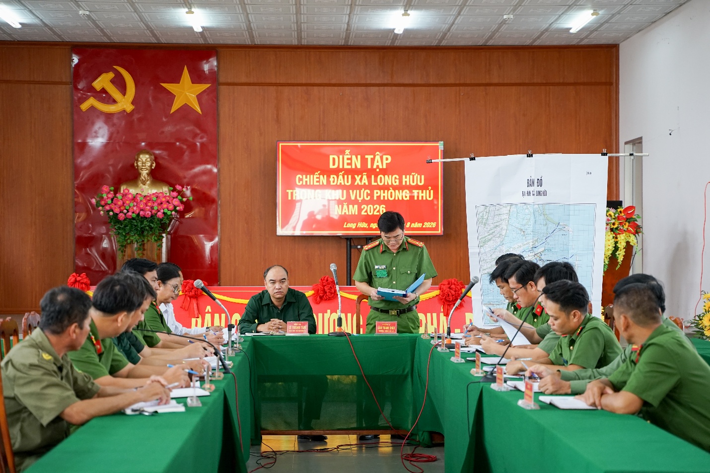 Long Hữu luyện tập vận hành cơ chế, chuẩn bị cho diễn tập chiến đấu trong khu vực phòng thủ năm 2026