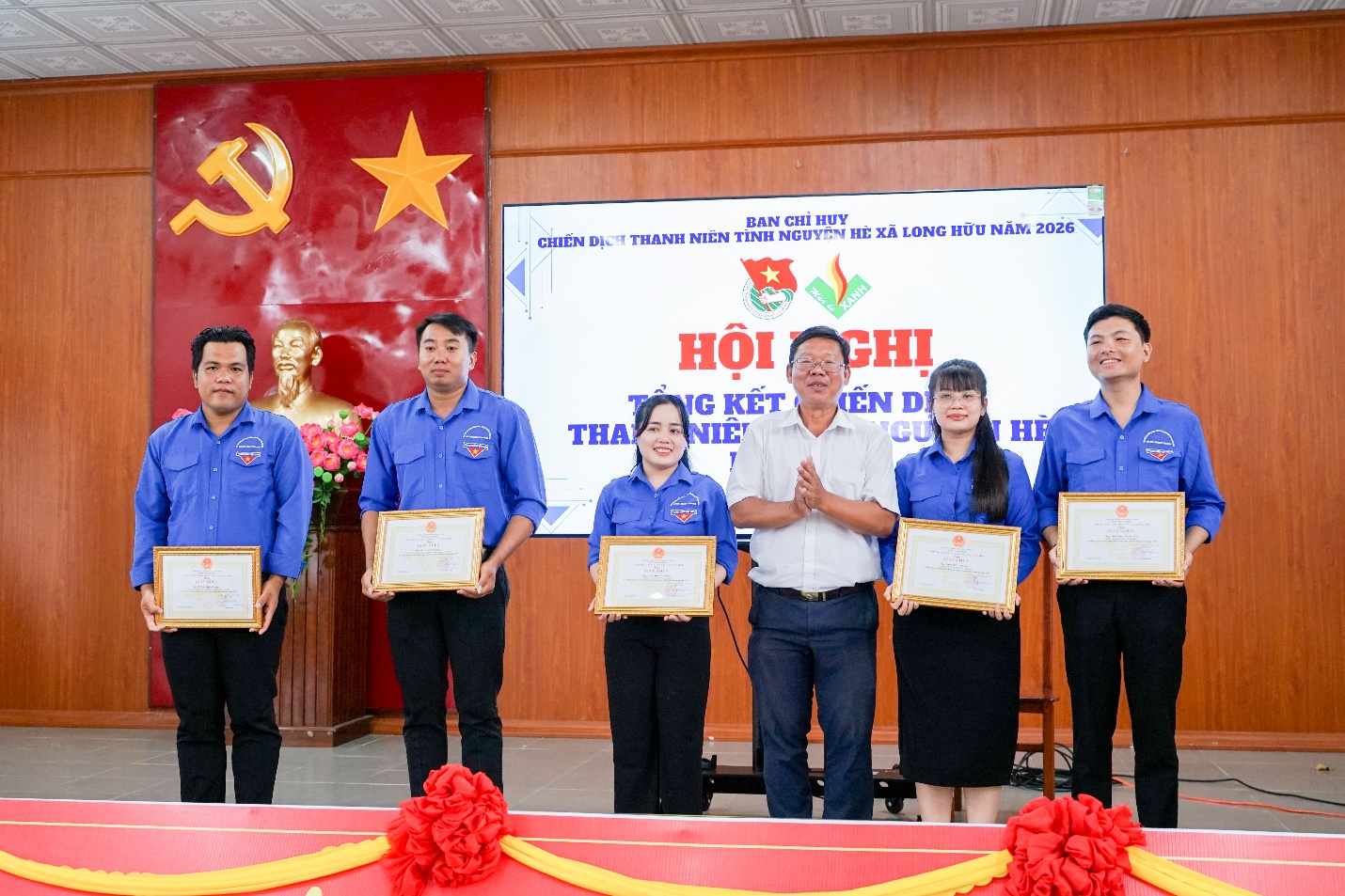 Tuổi trẻ Long Hữu phát huy tinh thần xung kích qua Chiến dịch Thanh niên tình nguyện hè 2026