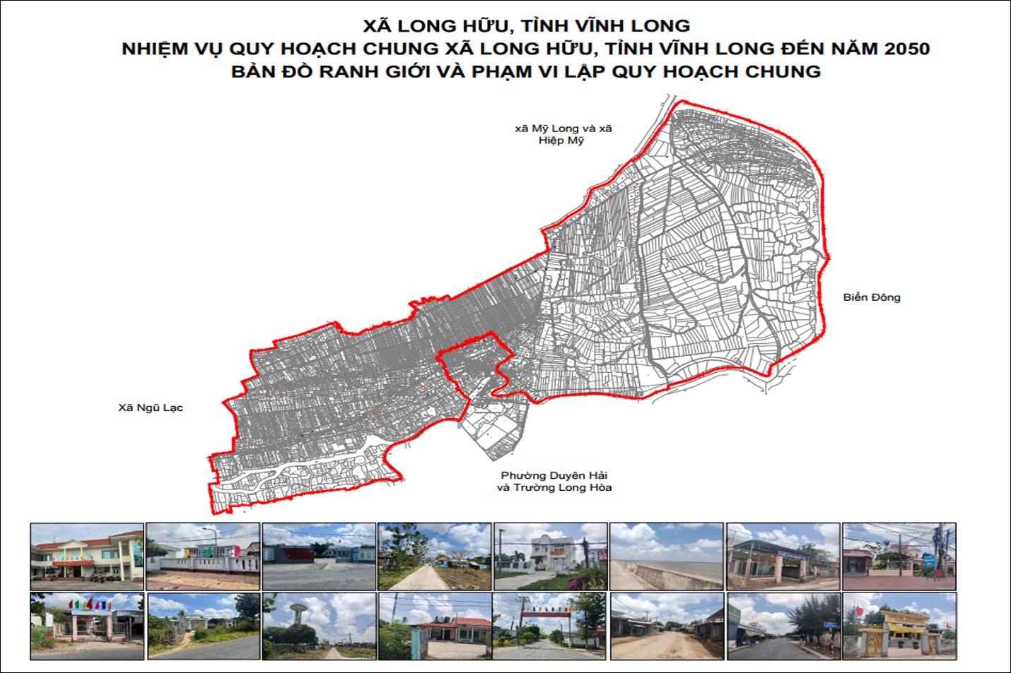 Long Hữu lấy ý kiến Nhân dân về Quy hoạch chung xã đến năm 2050